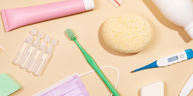 itens de cuidado pessoal