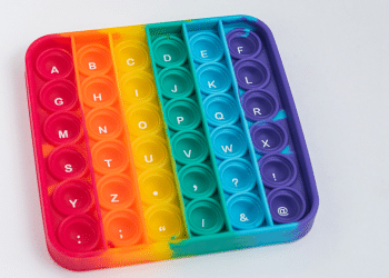 Cores e números em um jogo