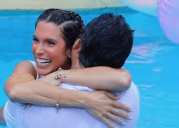 Bia Feres descobre sexo do terceiro bebê em chá revelação; veja o vídeo