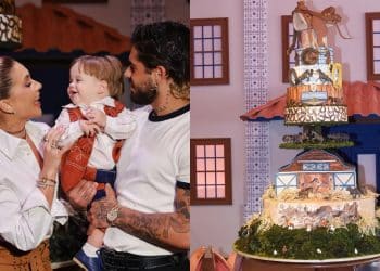 Confeiteiro fala sobre o processo do bolo de 200kg do aniversário de José Leonardo e expõe lista de exigências de Virginia