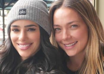 Após jantar com Amanda Kimberlly, Carol Dantas curte o dia com Bruna Biancardi