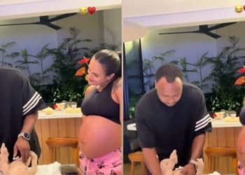 Carol Peixinho e Thiaguinho participam de curso para pais e aumentam ansiedade para a chegada de Bento