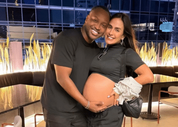 Carol Peixinho compartilha álbum de fotos com Thiaguinho na reta final da gravidez