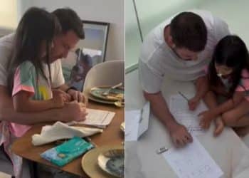 Maíra Cardi faz agradecimento à Thiago Nigro pela ajuda na criação da filha Sophia