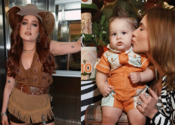 Mari Fernandez se apresenta na festa de 1 ano de José Leonardo: “Criança abençoada”