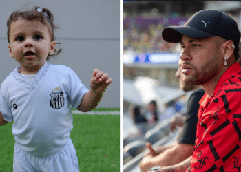 Neymar compartilha foto da filha Helena após desabafo de Amanda Kimberlly