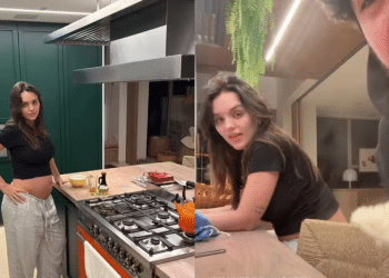 Rafa Kalimann prepara refeição na madrugada: “A gravidez do Nattan faz ele ter esses desejos”