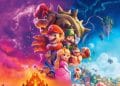 Personagens em poster colorido de Super Mario Bros, filme disponível no Prime Video.