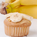 Cupcake de banana saudável: passo a passo.