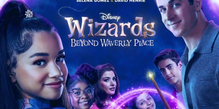 Pôster de lançamento de série do Disney+.