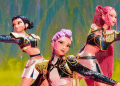 Persinagens da animação Guerreiras do K-Pop, filme da Netflix