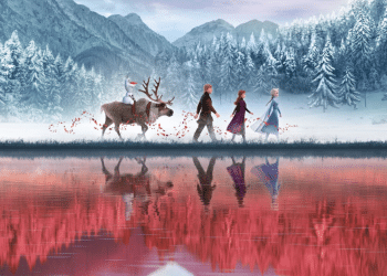 Personagens da animação Frozen, da Disney.