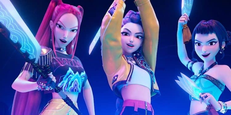 Personagens de Guerreiras do K-pop.