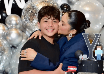 Filho de Mileide Mihaile e Wesley Safadão aparece pela primeira vez após retirada de tumor na cabeça