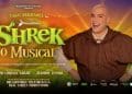 Tiago Abravanel em pôster promocional de Shrek - O Musical.