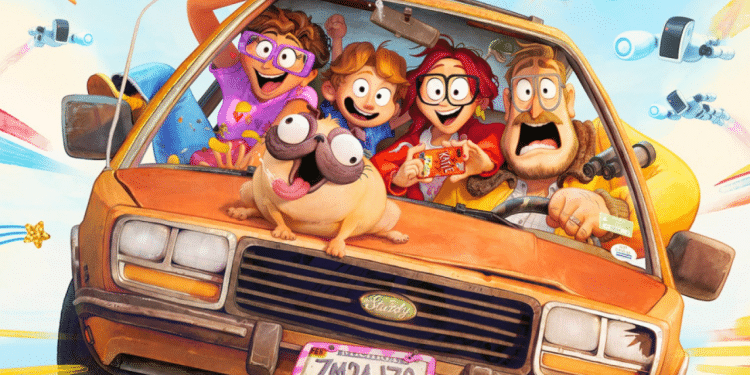 Família Michell, animação da Netflix
