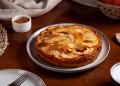 Receita de torta de banana rápida.