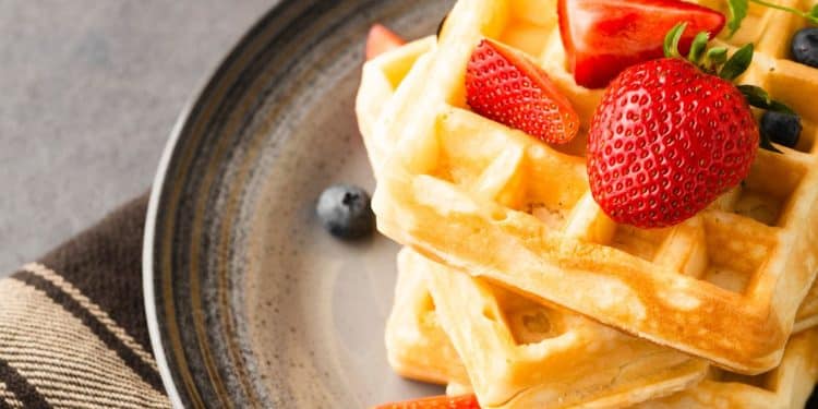 Receita de waffles de Stranger Things.