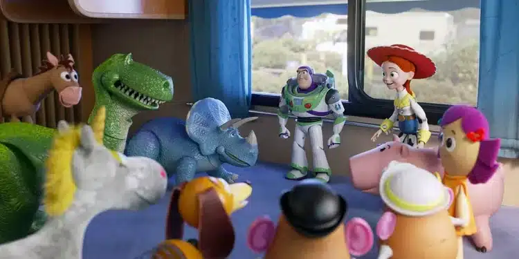 Personagens da animação de Toy Story 5