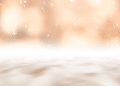 A imagem transmite neve
