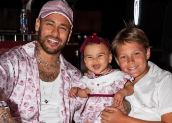 Davi Lucca, filho mais velho de Neymar, surpreende Mavie com presente especial no aniversário