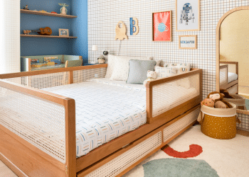 Cores, móveis e carinho: conheça o quarto que reflete a personalidade de Benjamin