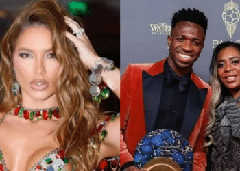 Virginia Fonseca samba na Grande Rio com mãe de Vini Jr. e reacende rumores de romance: “Estamos conversando”