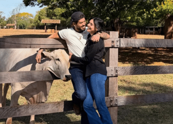 Assumiram? Zé Felipe e Ana Castela postam fotos românticas na fazenda