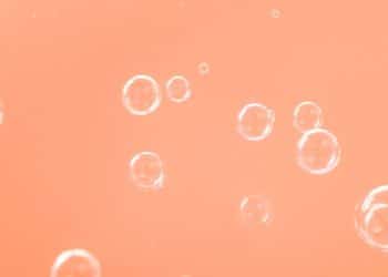 Bolhas representando os gases dos bebês.