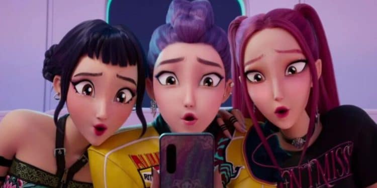 Personagens de Guerreiras do K-pop.