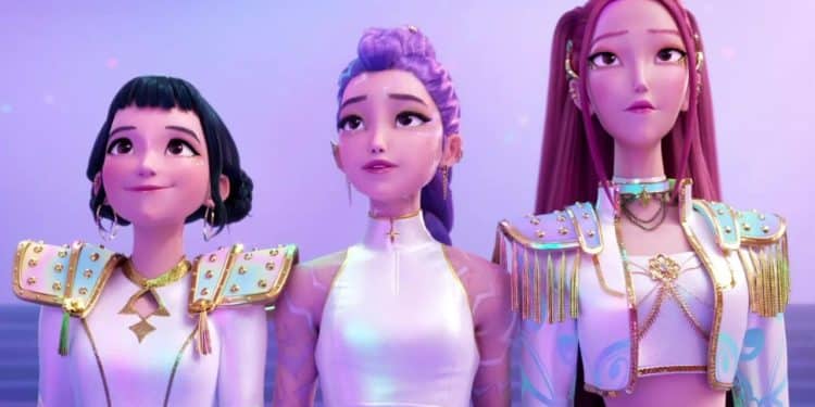 Personagens de Guerreiras do K-pop.