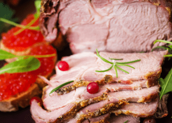 Receita fácil de pernil de Natal na Air Fryer.