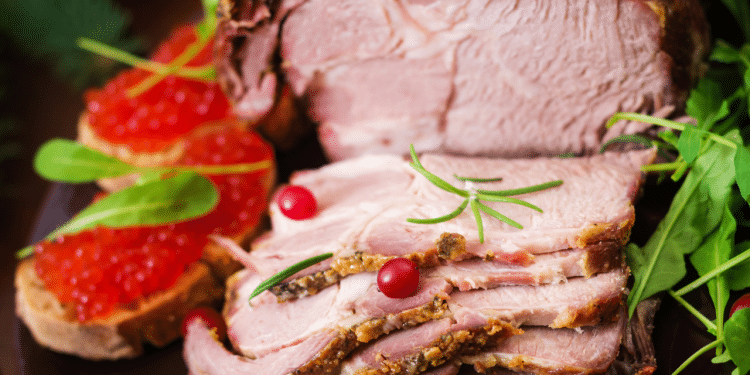 Receita fácil de pernil de Natal na Air Fryer.