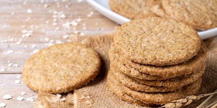 Biscoitinho de aveia.