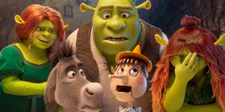 Personagens de Shrek 5.