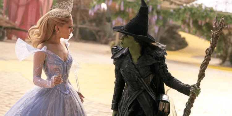 Ariana Grande e Cynthia Erivo em 'Wicked: Parte 2'. Foto: Divulgação/Universal Pictures