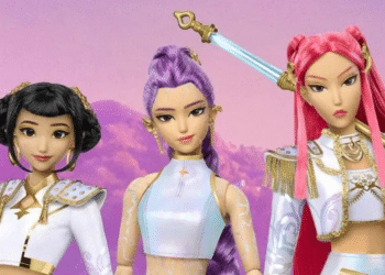 Mattel lança bonecas de "Guerreiras do K-pop" com data de pré-venda • Divulgação / Netflix, Mattel e Hasbro