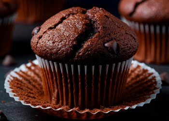muffins fit de chocolate