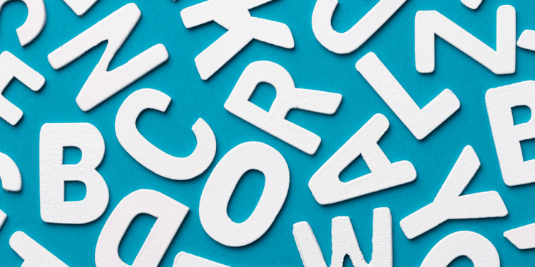 Letras do alfabeto