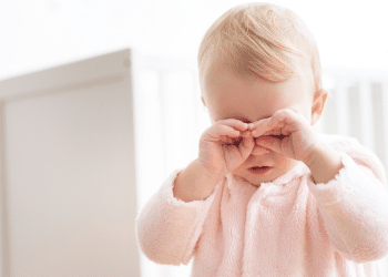 Bebê com irritação